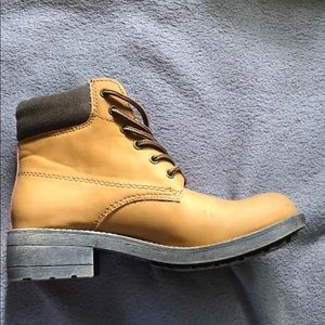 Mustard boots